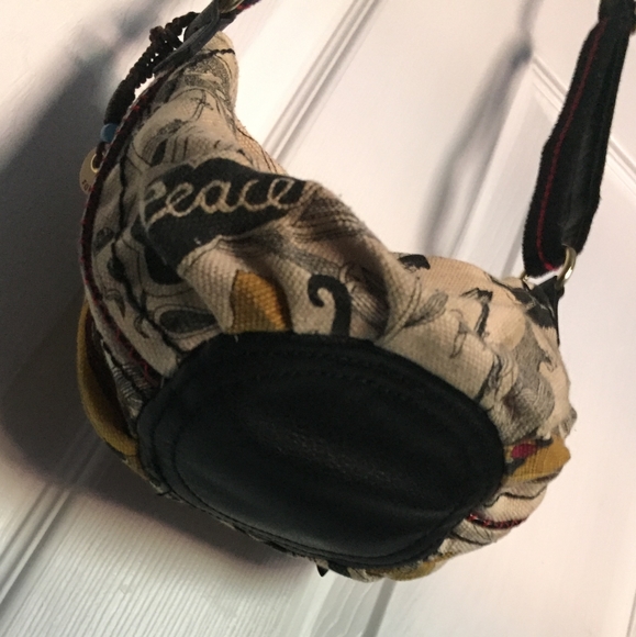 The Sak Foldover Crossbody Floral Bird Design - Picture 12 of 14